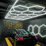 RGBW Honeycomb Modular Suspended Lighting Wall Lights