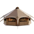 Canvas Tent with Stove Jack Bell Tent for Camping Luxury Glamping Yurt Tent 16.4Ft Dia