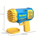 40 Hole Bubble Machine Fully Automatic Bubble Blowing Light Outdoor Bubble Machine without Battery without Bubble Water