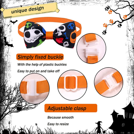 Halloween Ghost Pet Costume Outfits Printed Puppy Shirt Cute Pumpkin Dog Clothes for Small Dogs Cats Pet Apparel Halloween Party Cosplay