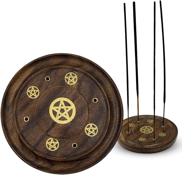 Incense Burner Holder Plate Tray Disk for Sticks Cones Ash Catcher Style #5