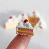 1/6 Scale Dollhouse Miniature Cake Bread DIY Dessert Mini Food for BJD Doll House Kitchen Furniture Accessories