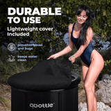 Premium Portable Ice Bath Tub for Athletes - Inflatable Cold Plunge Tub for Recovery & Polar Recovery Experience for Indoor and Outdoor Use