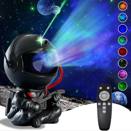 Astronaut Galaxy Projector Star Projector Galaxy Night Light Space Buddy Projector with Nebula Remote Control for Bedroom Home